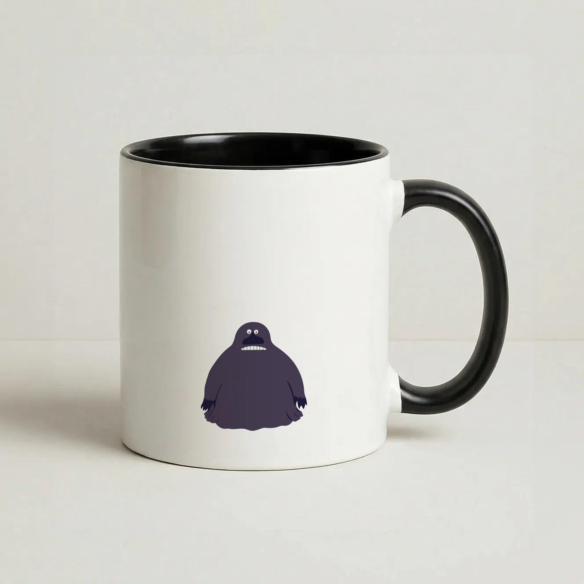 The Groke Coffee Black Mug