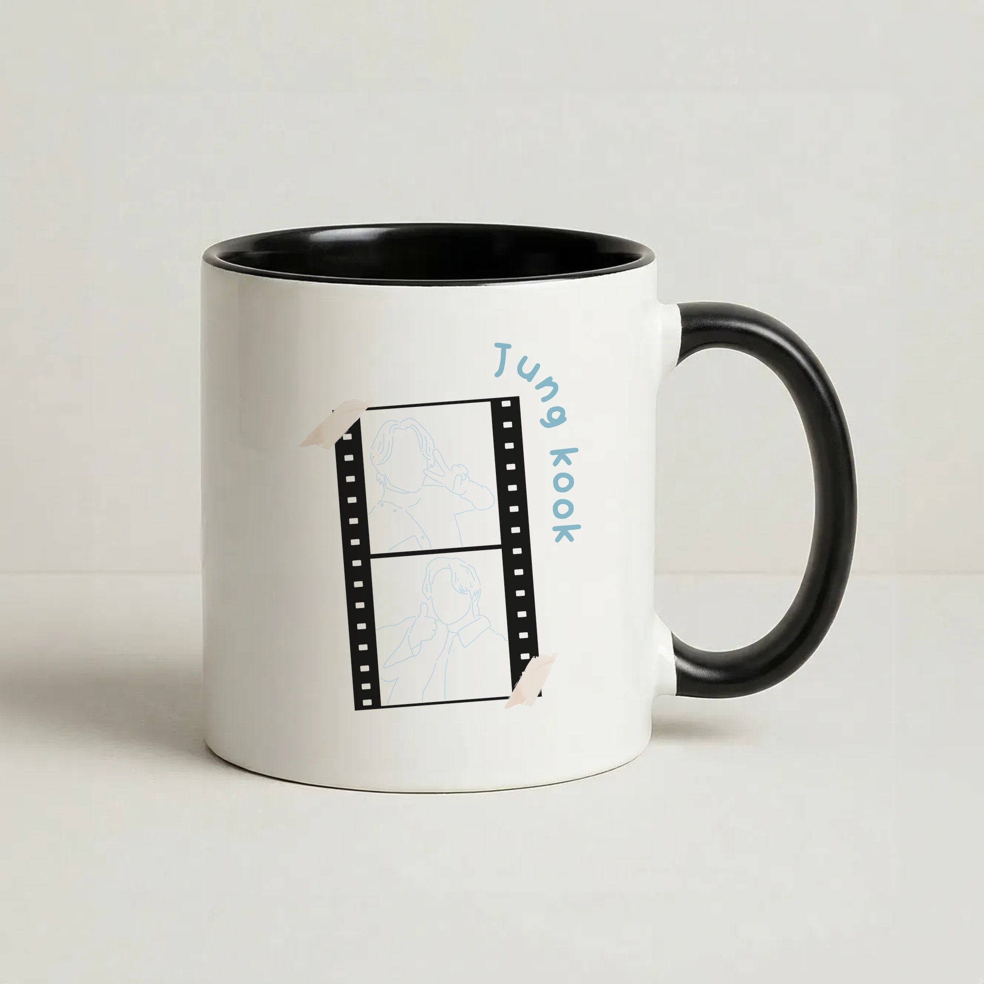 Jung Kook - K Pop Coffee Black Mug