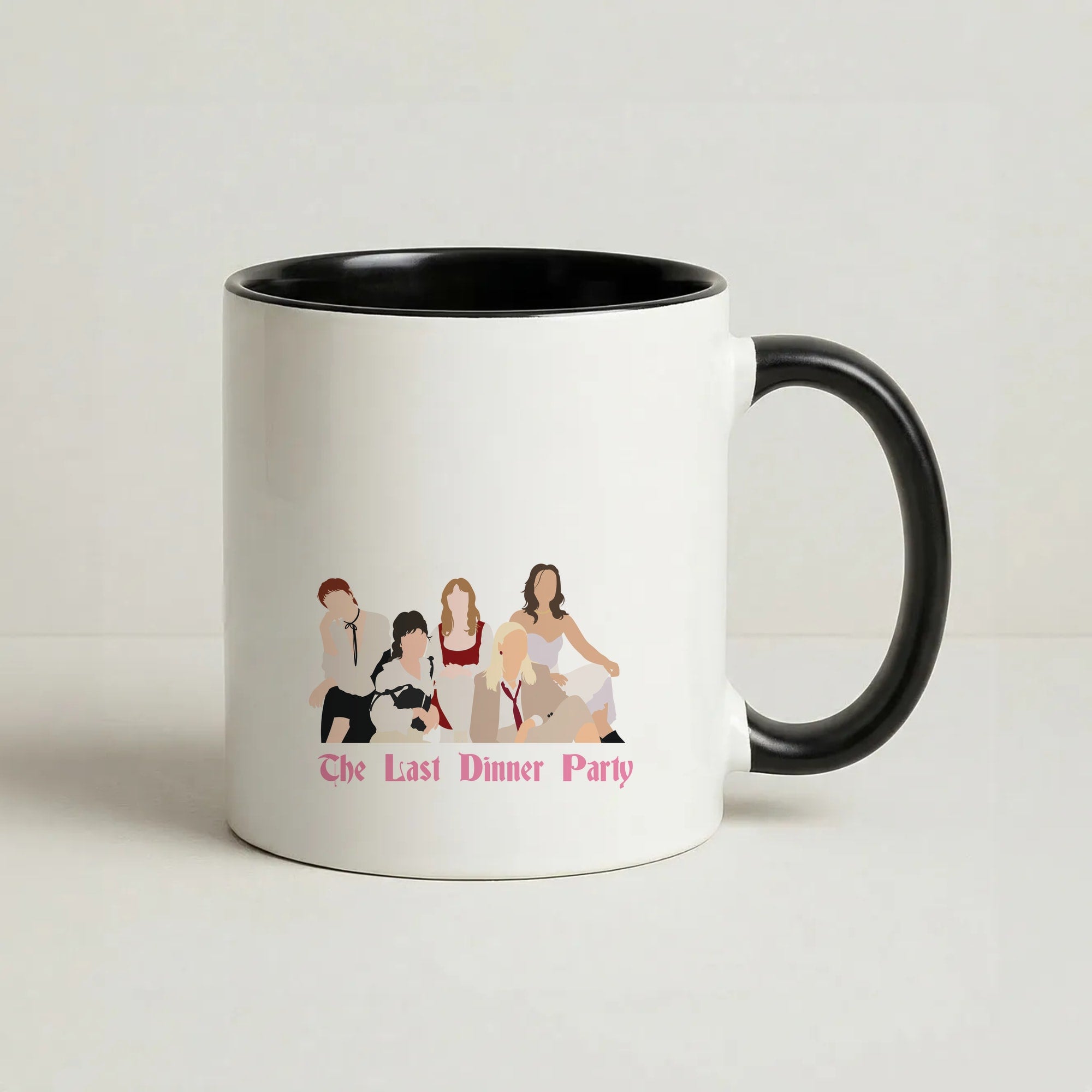 The Last Dinner Party - Festival Coffee Black Mug