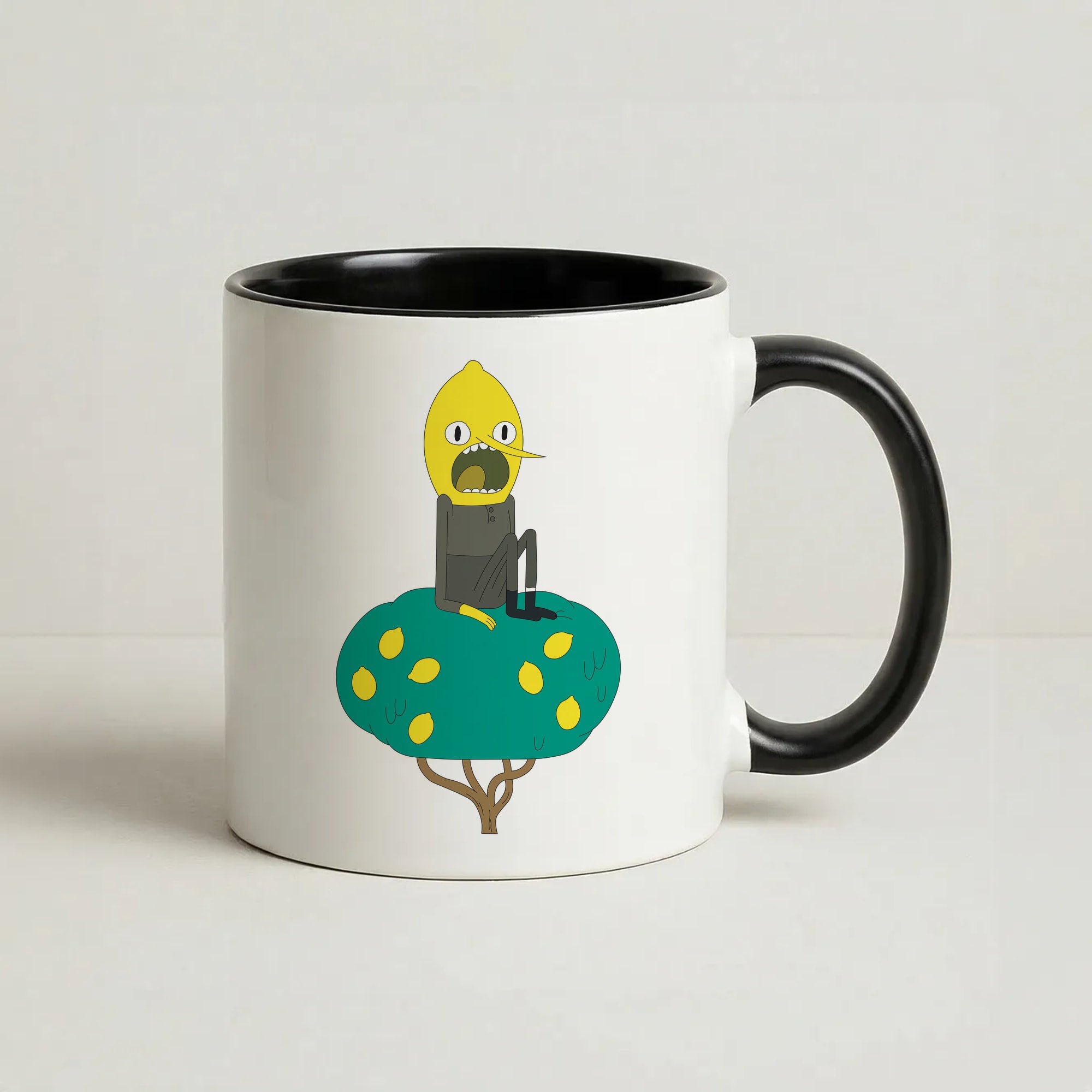 Earl Of Lemongrab Coffee Black Mug
