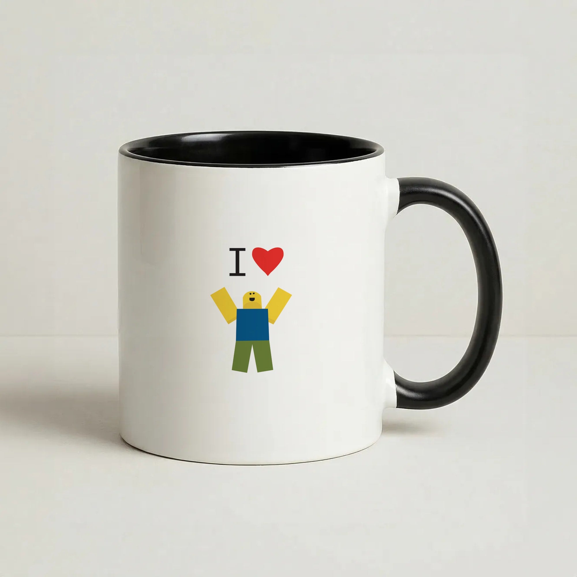 I love Blox Gaming Coffee Black Mug