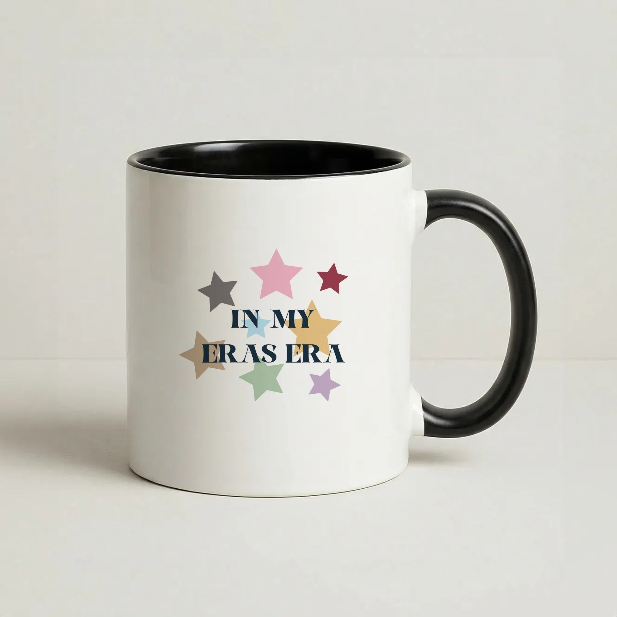 In My Eras Era - Taylor Coffee Black Mug