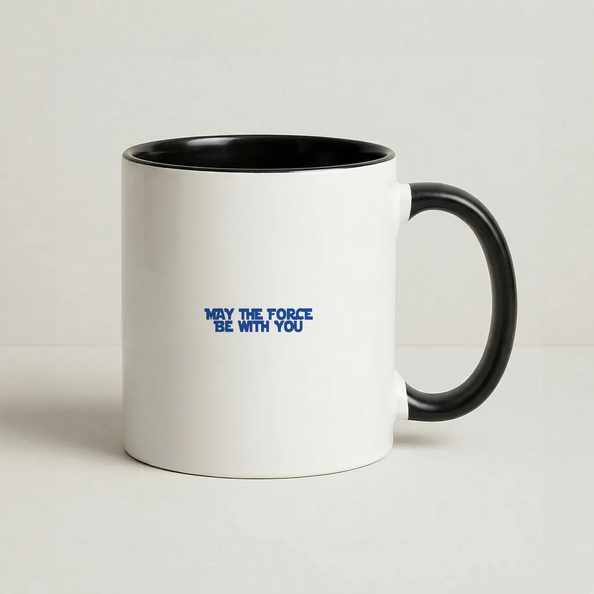 May The Force Be With You Coffee Black Mug