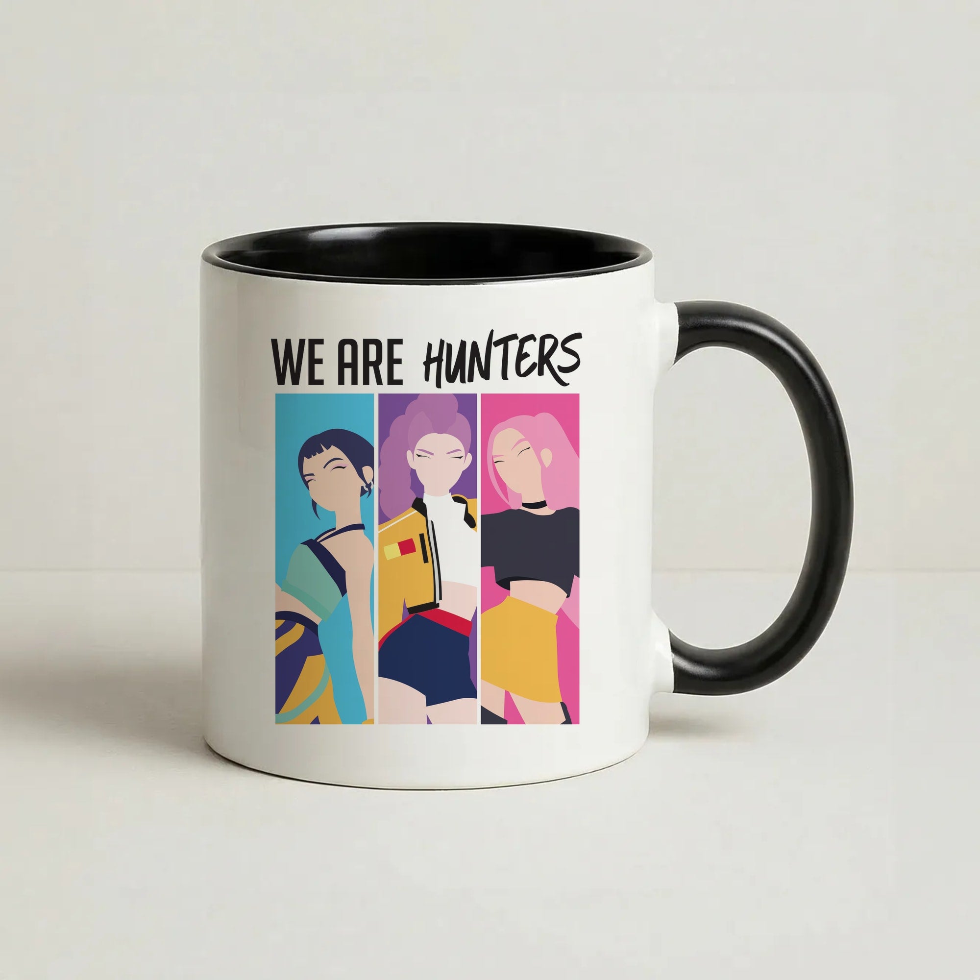 We Are Hunters Coffee Black Mug