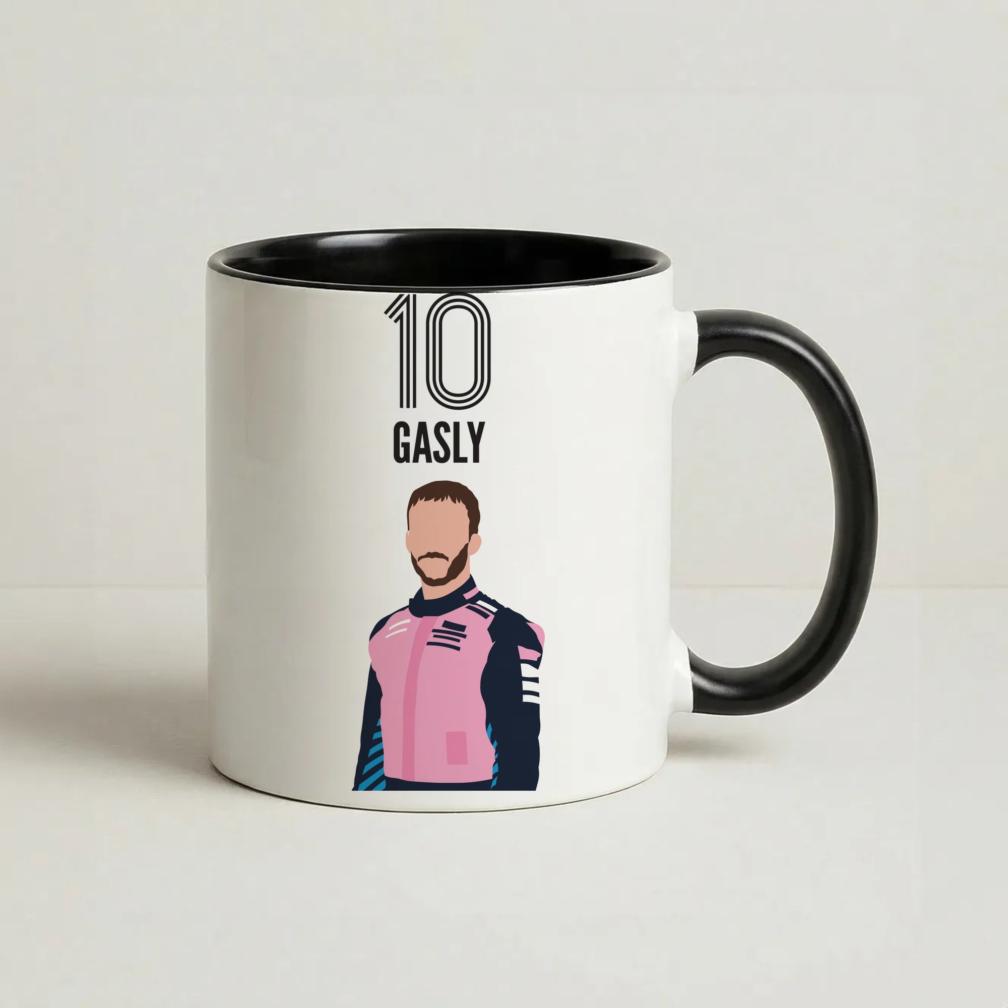 Gasly 2026 Coffee Black Mug