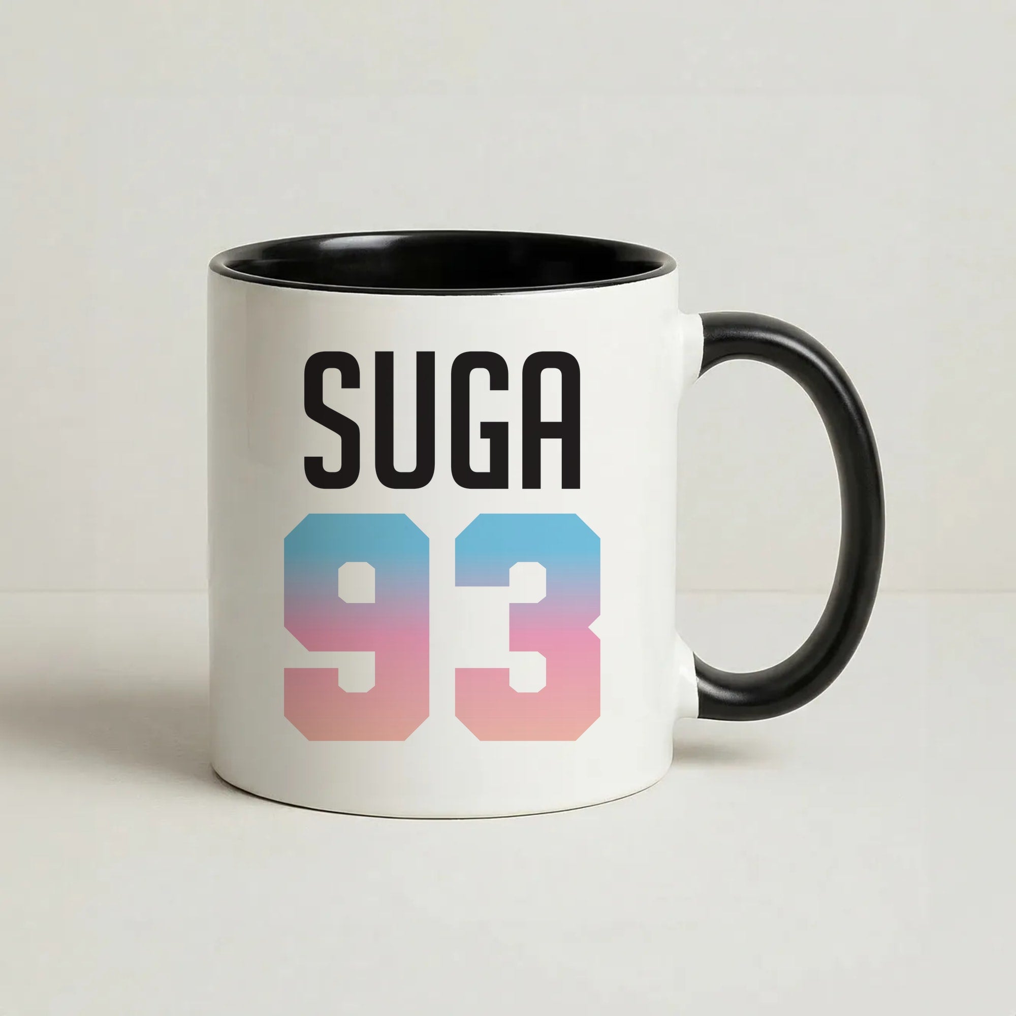Suga 93 Coffee Black Mug