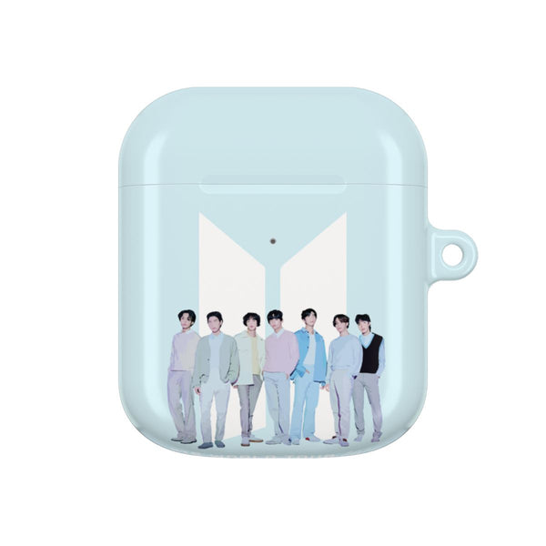 K-Pop Band Tour Pastel Blue AirPods case — AirPods 1