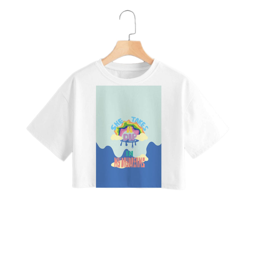 She takes a dip in my daydreams - Arctic Monkeys Crop Top