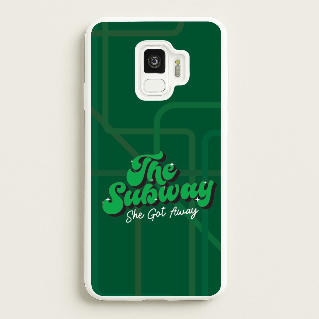 Subway Green Galaxy S9 Case