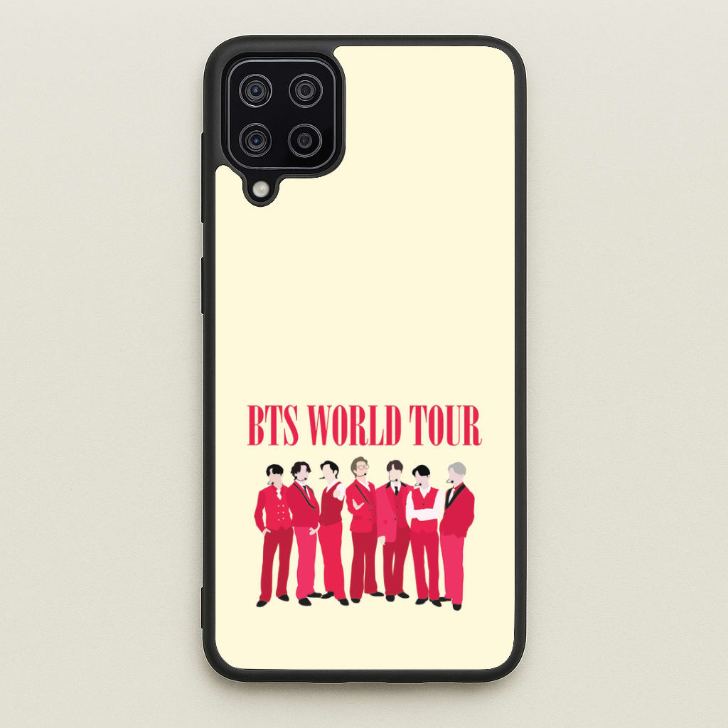 K-Pop Band World Tour 2026 Galaxy A12 Case