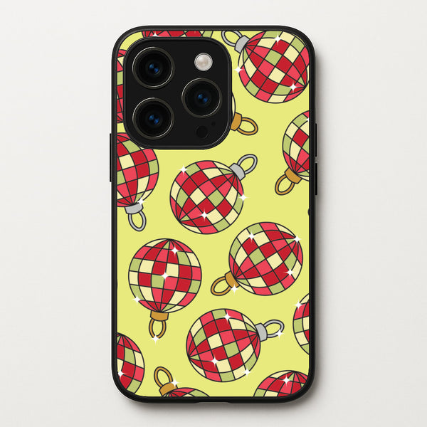 Disco Baubles Pattern iPhone 14 Pro Max Case