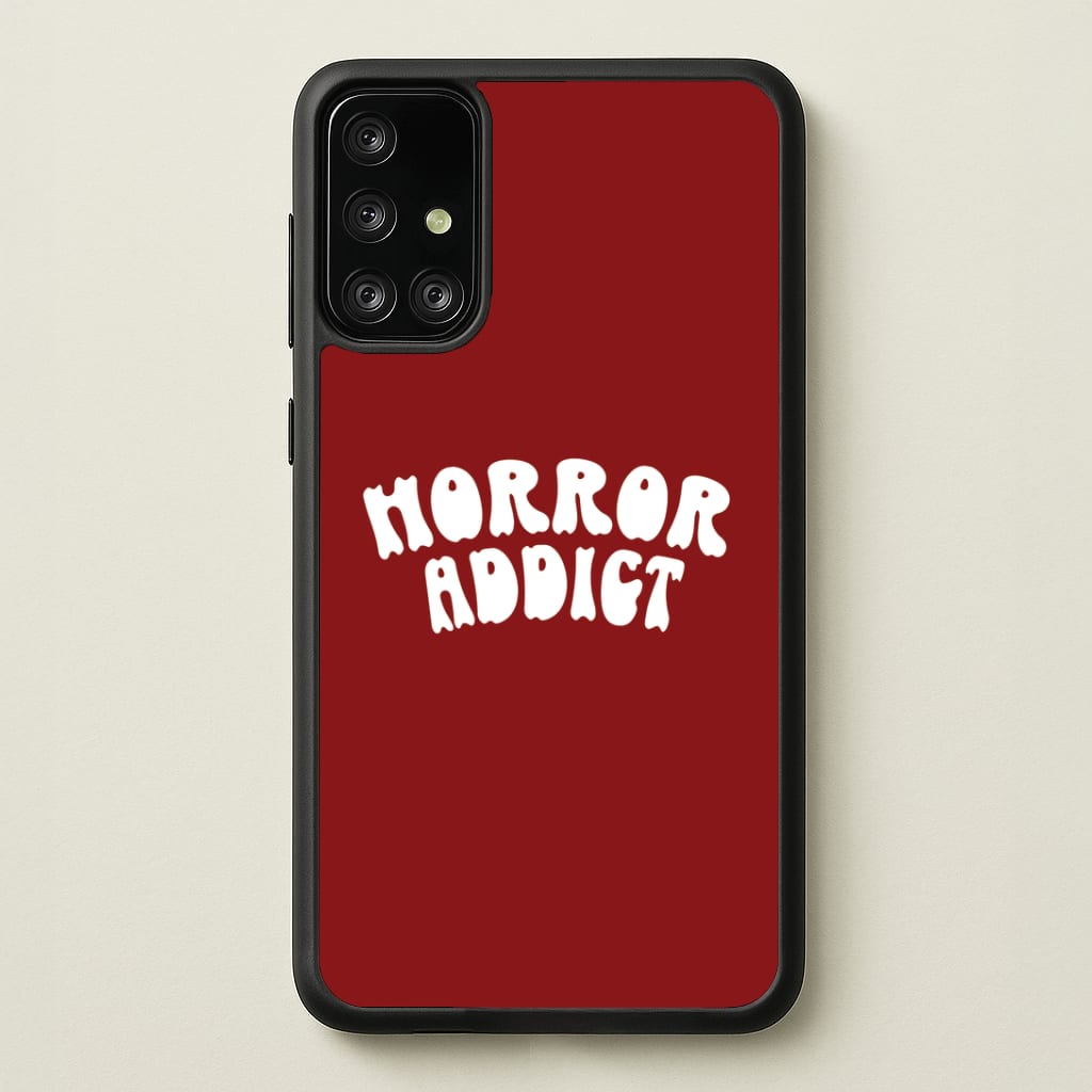 Horror Addict Galaxy A71 Case