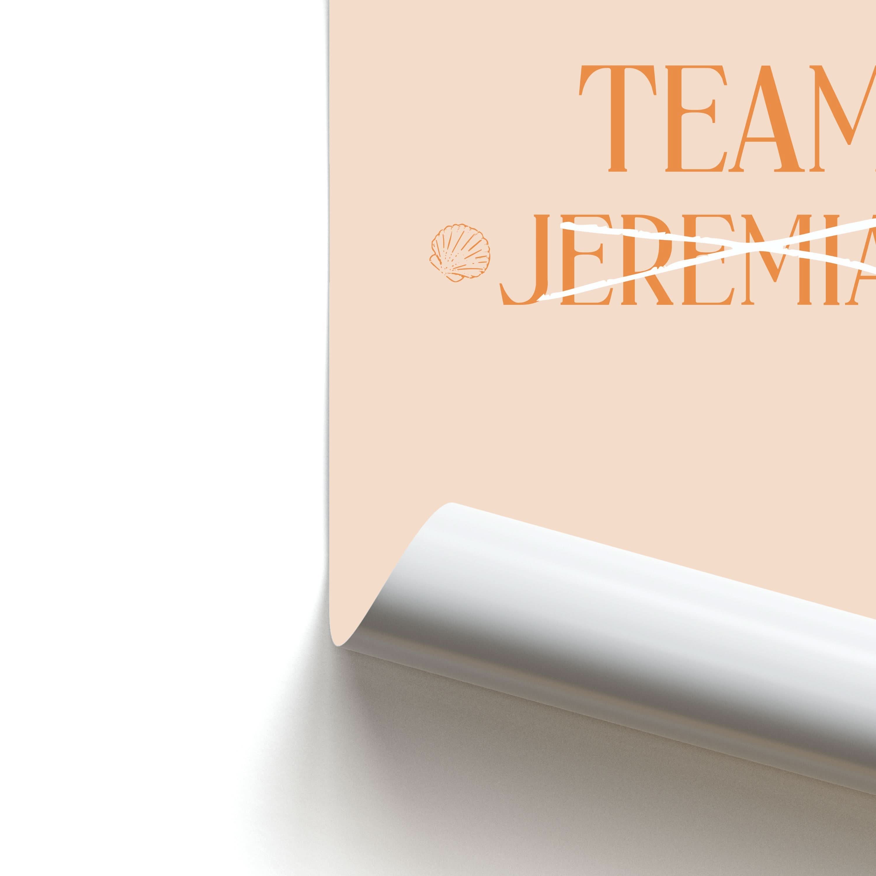 Seashells Team Jeremiah Poster