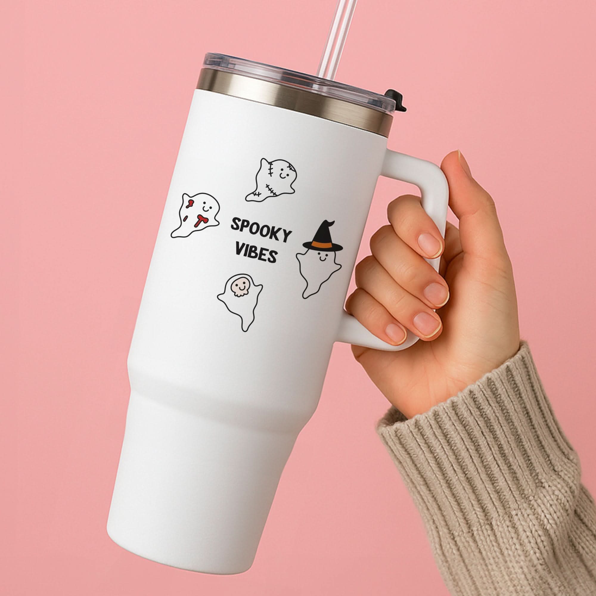 Spooky Vibes Ghosties I Tumbler