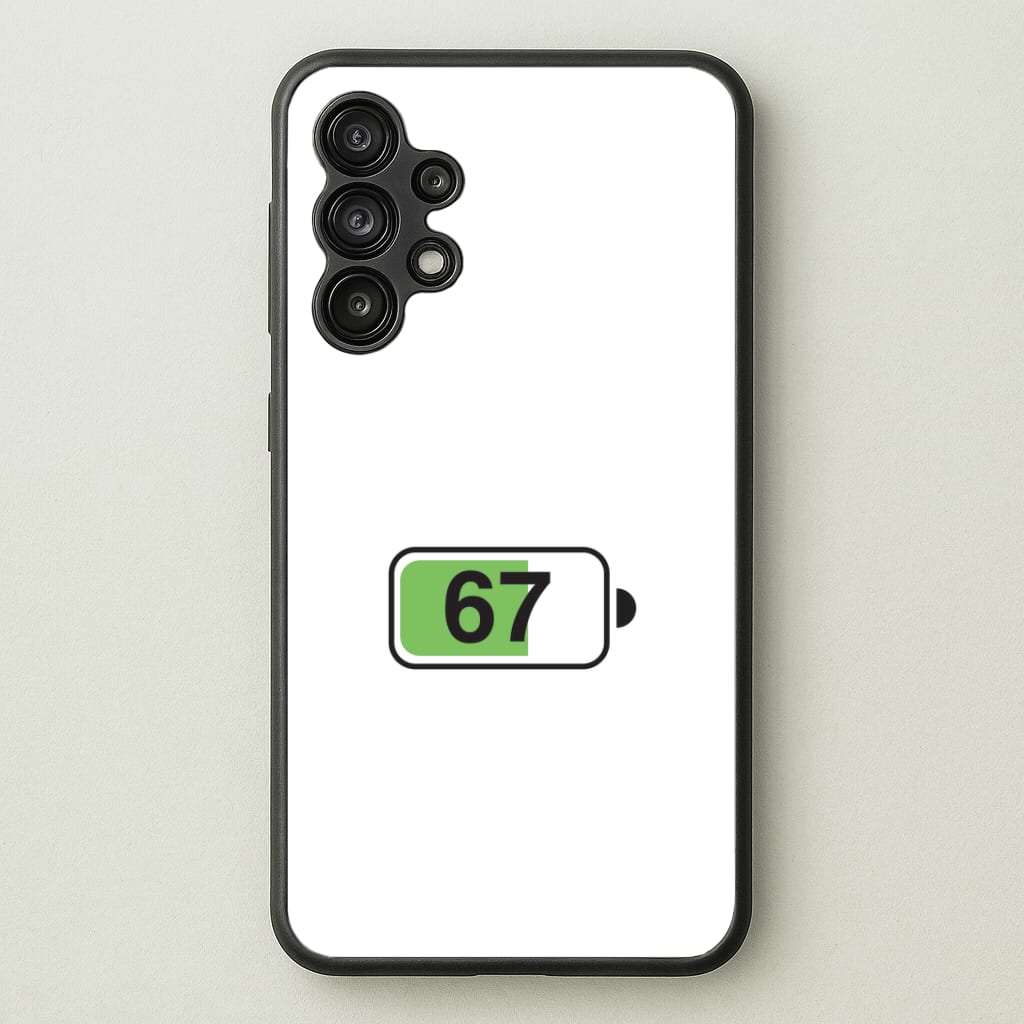 6 7 Battery Galaxy A13 Case