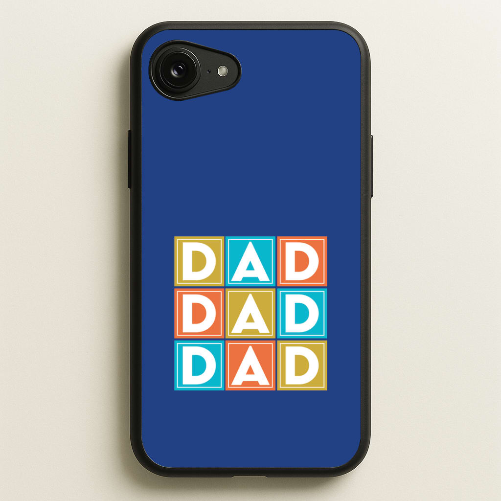 Dad Cubes iPhone 16e Case