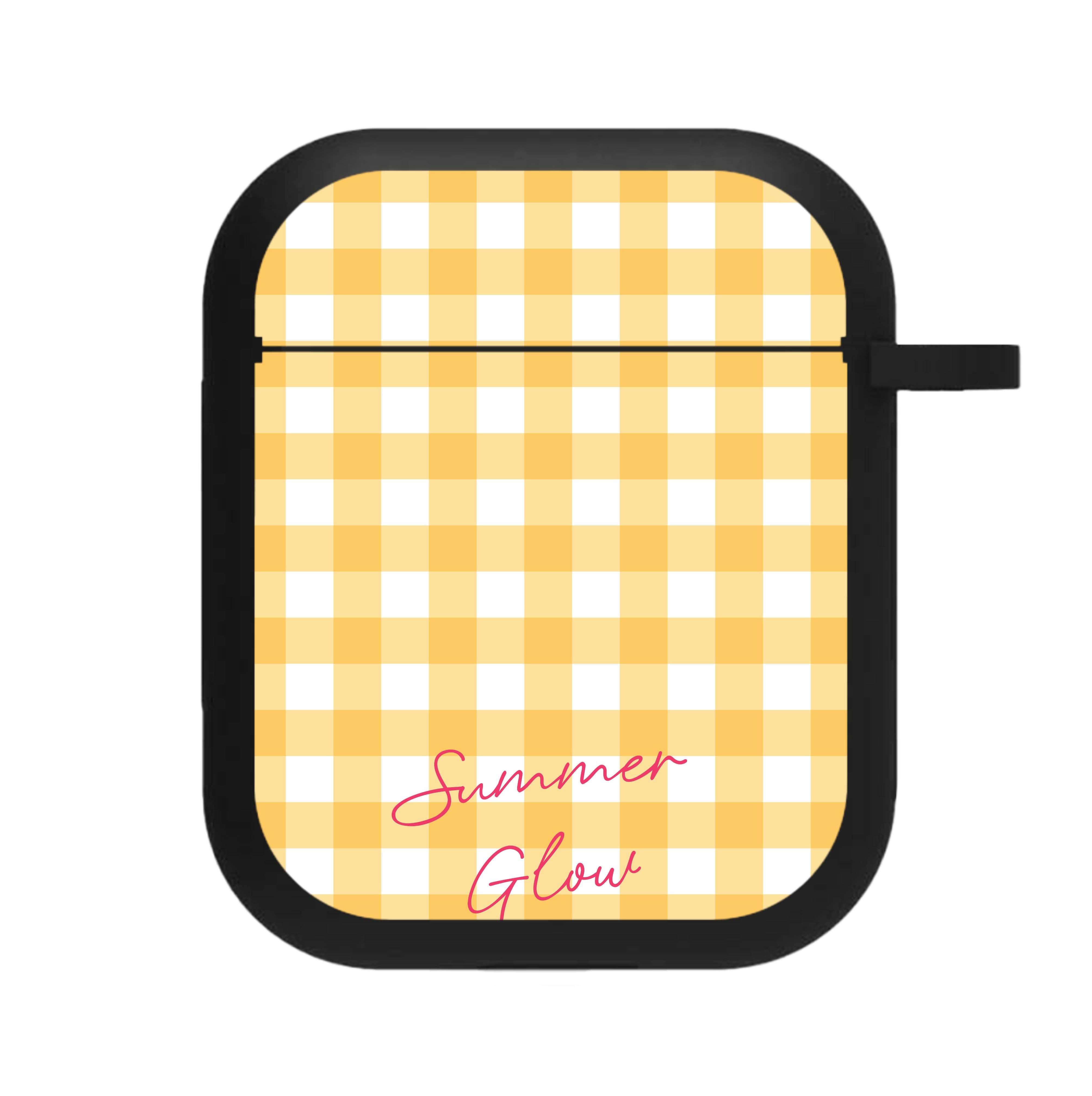Tartan Summer Glow AirPods Case