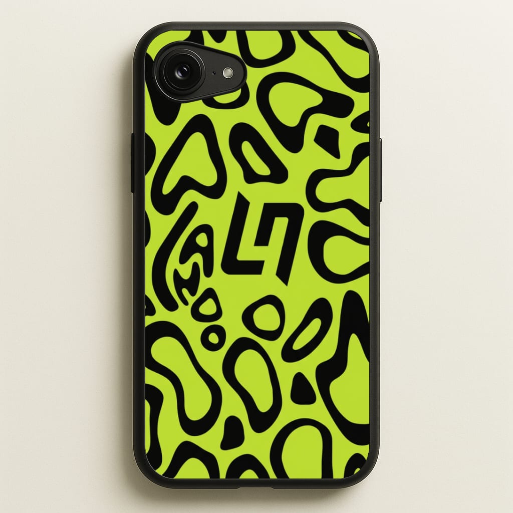 Norris Helmet Pattern iPhone 16e Case