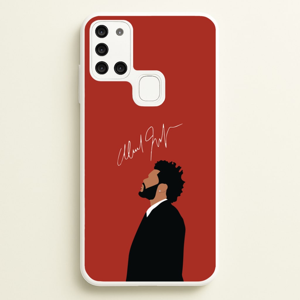 Canadian Singer Signature Galaxy A21s Case