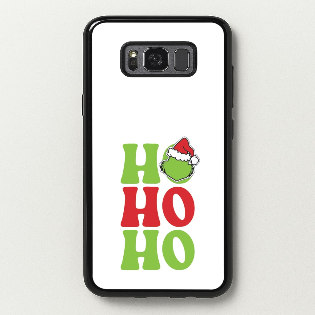Green Ho Ho Ho Galaxy S8 Case