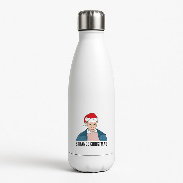 Strange Christmas White Water Bottle