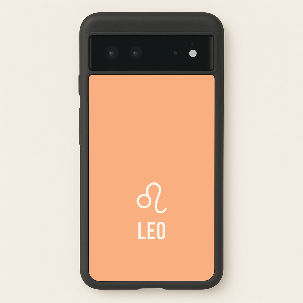 Leo Pastel Zodiac Google Pixel 6 Case