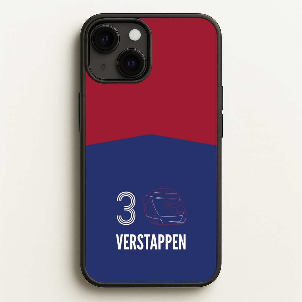 Verstappen Helmet 2026 iPhone 13 Mini Case