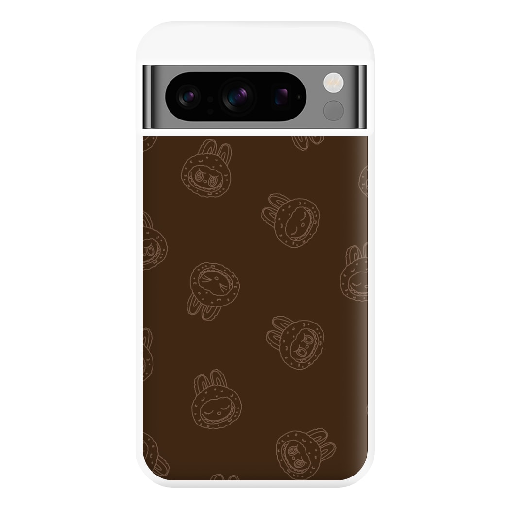 Monsters Outline Pattern I Google Pixel 8 Pro Case
