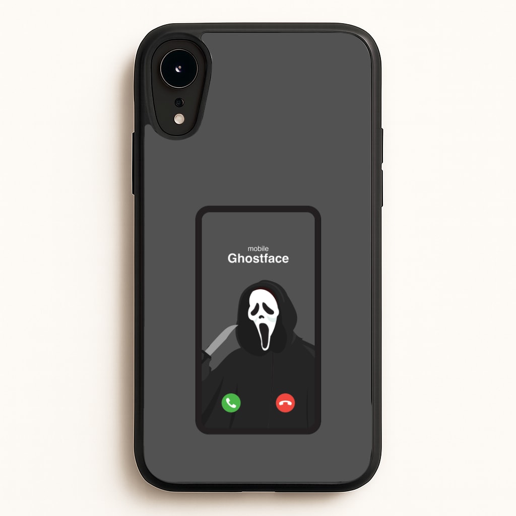 Caller ID Ghostface iPhone XR Case