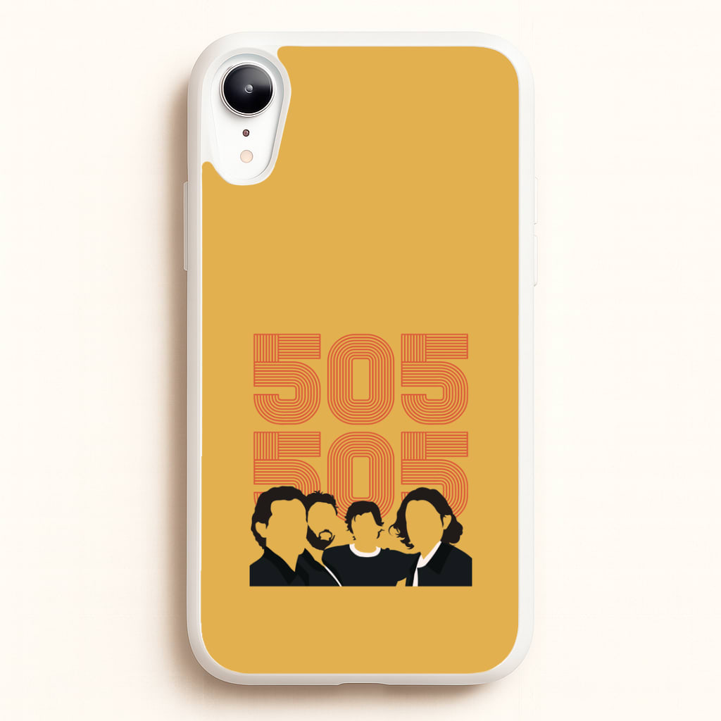 505 Band Members Light iPhone XR Case