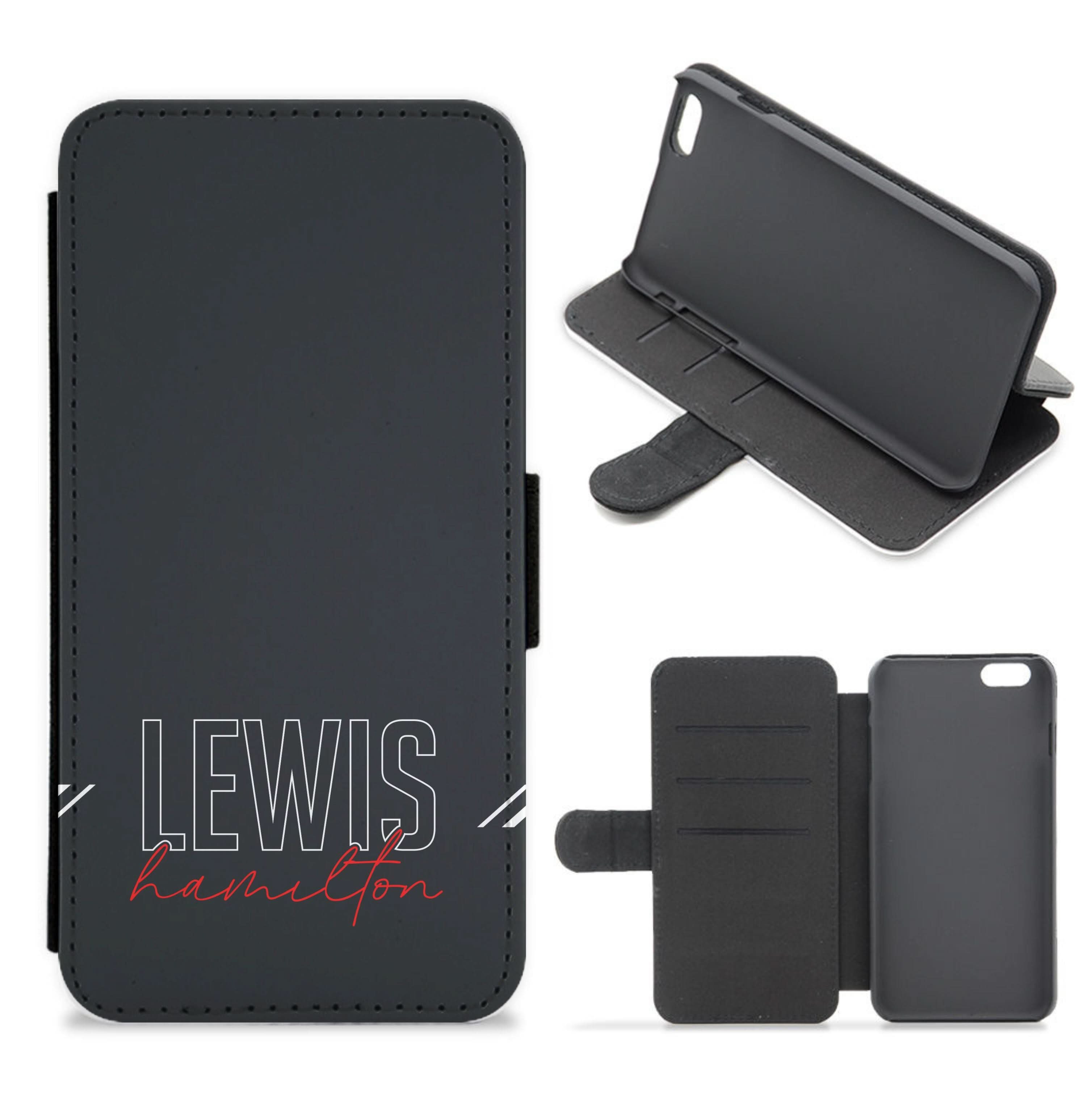 Racer Stripes Hamilton Flip / Wallet Phone Case
