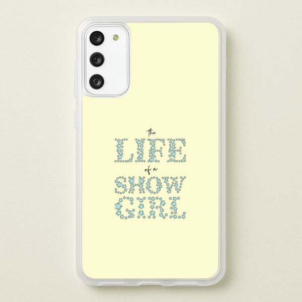 TLOAS Bedazzled Writing Galaxy A41 Case