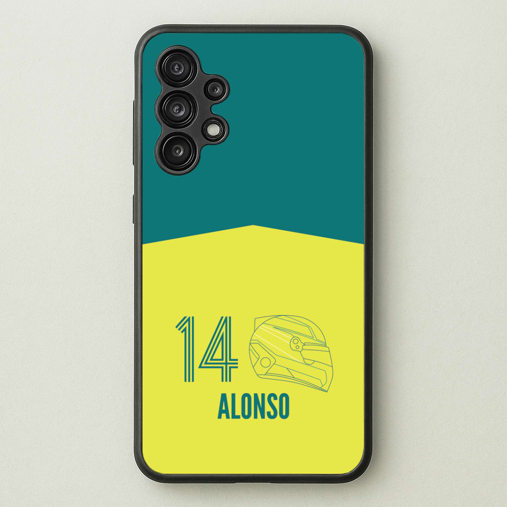 Alonso Helmet 2026 Galaxy A13 Case