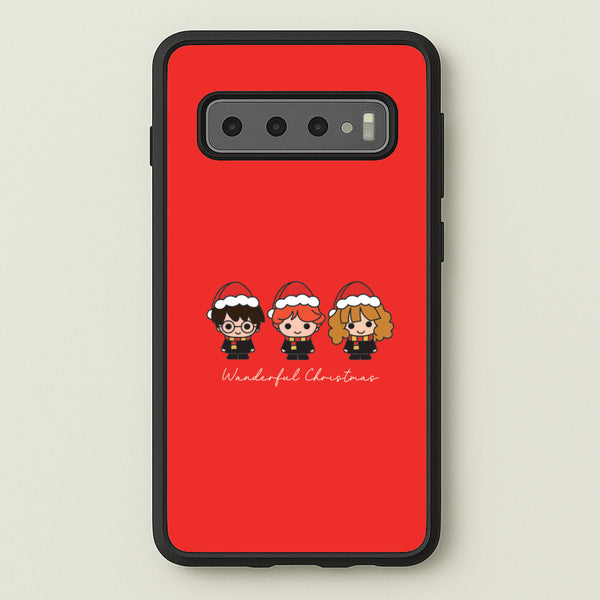 Wizards With Christmas Hats Galaxy S10 Plus Case