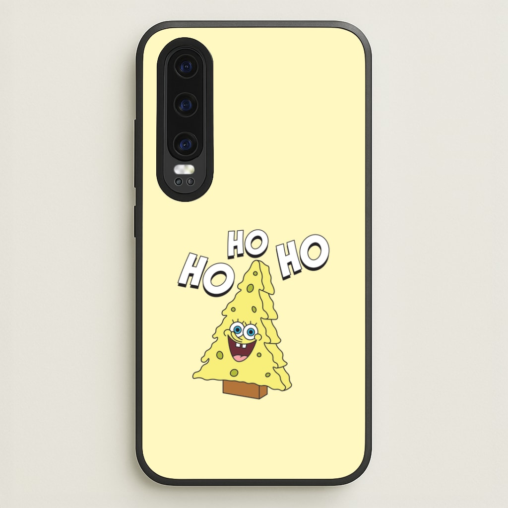 Christmas Tree Cartoon Sponge Huawei P30 Case