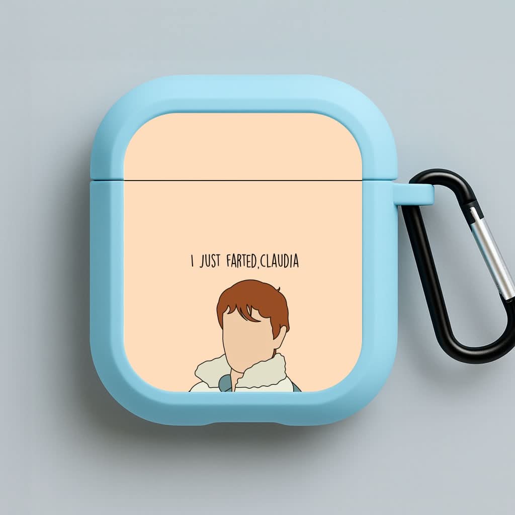 I Just Farted, Claudia Blue AirPods Case