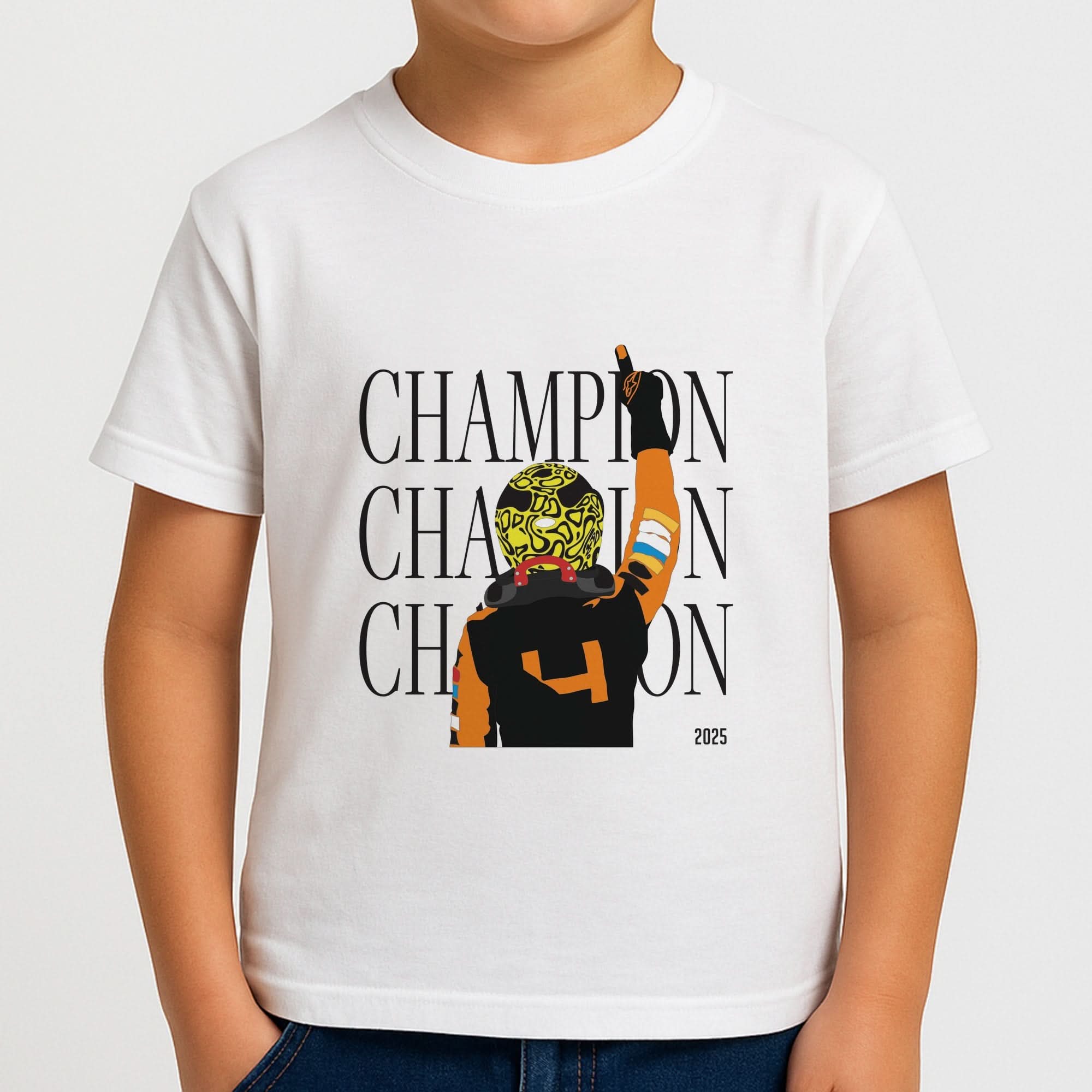 Lando Champion 2025 Boys T-Shirt