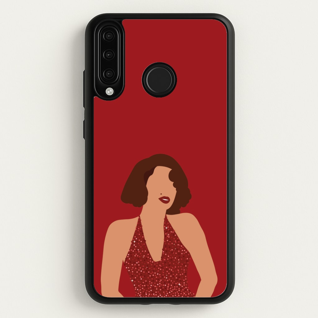 Red Sparkly Dress Huawei P30 Lite Case