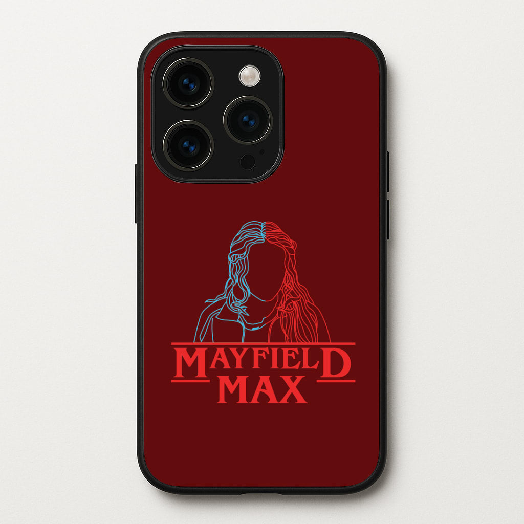 Blue And Red Max iPhone 14 Pro Case