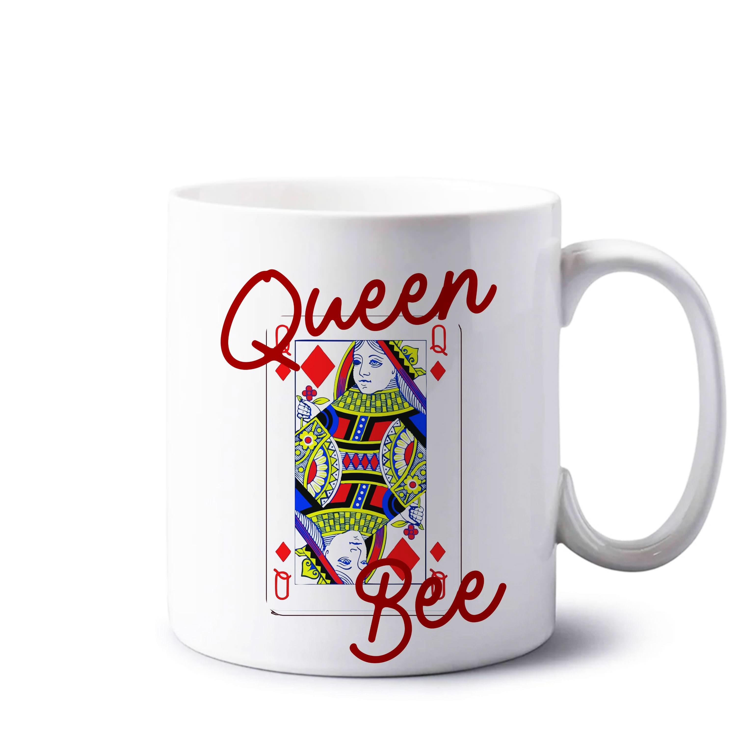 Queen Bee Playing Card Mug