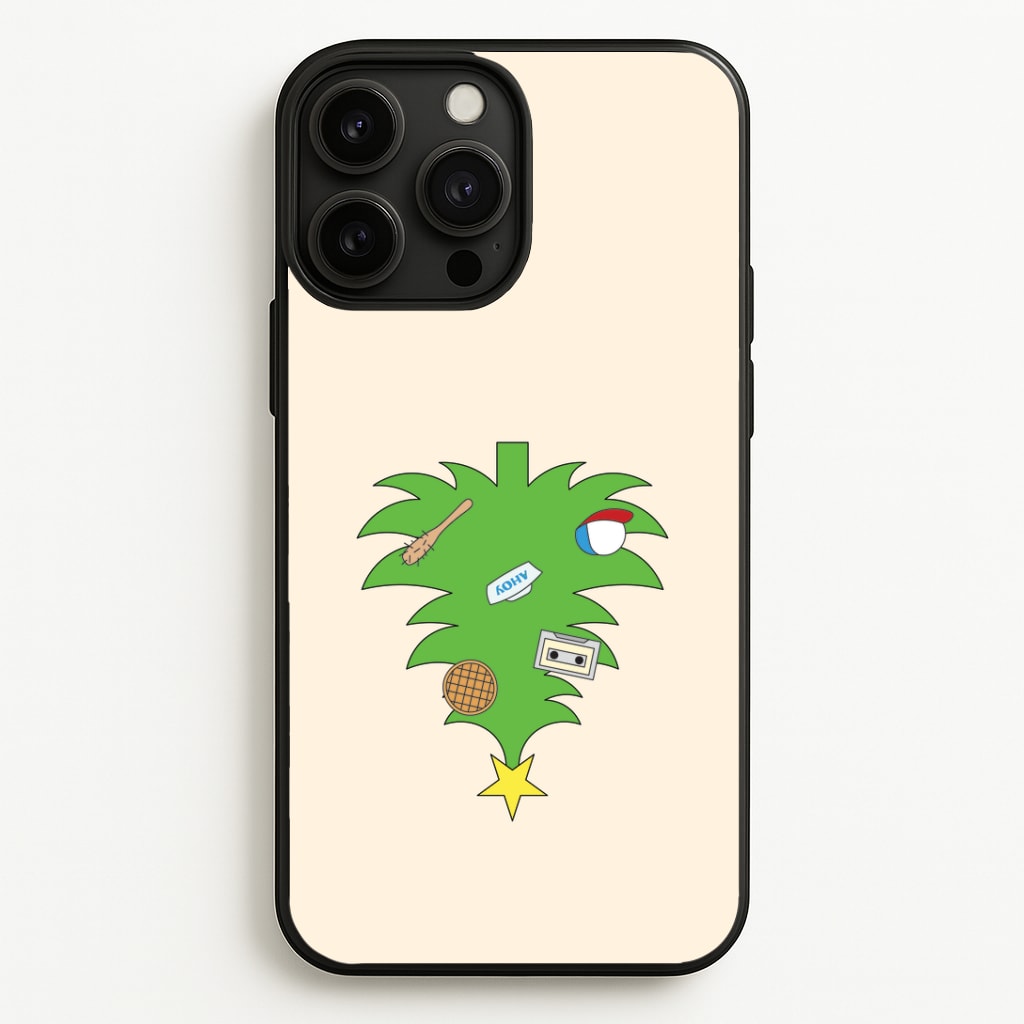 Upside Down Christmas Tree iPhone 13 Pro Case