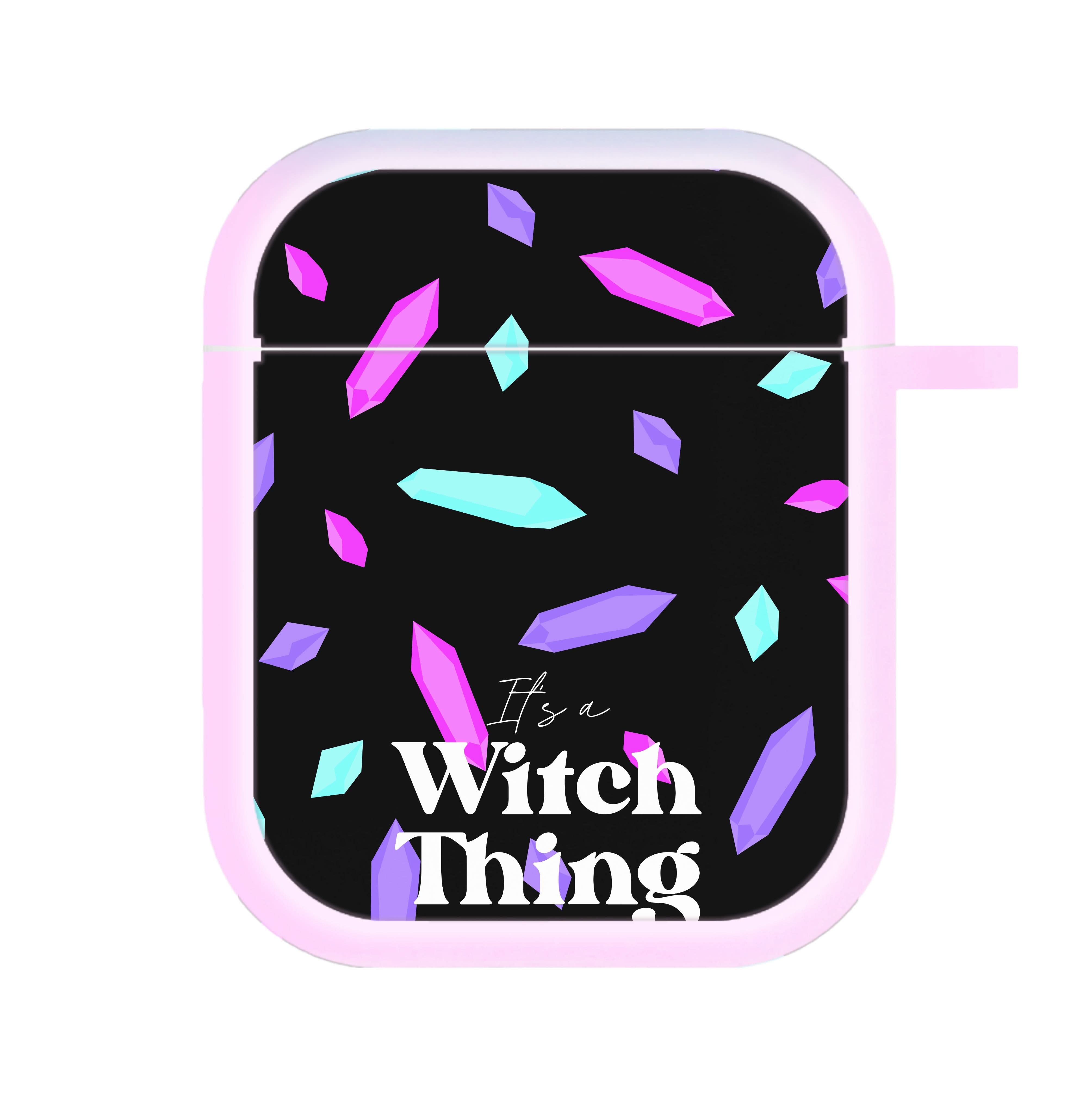 It's A Witch Thing Pattern AirPods Case