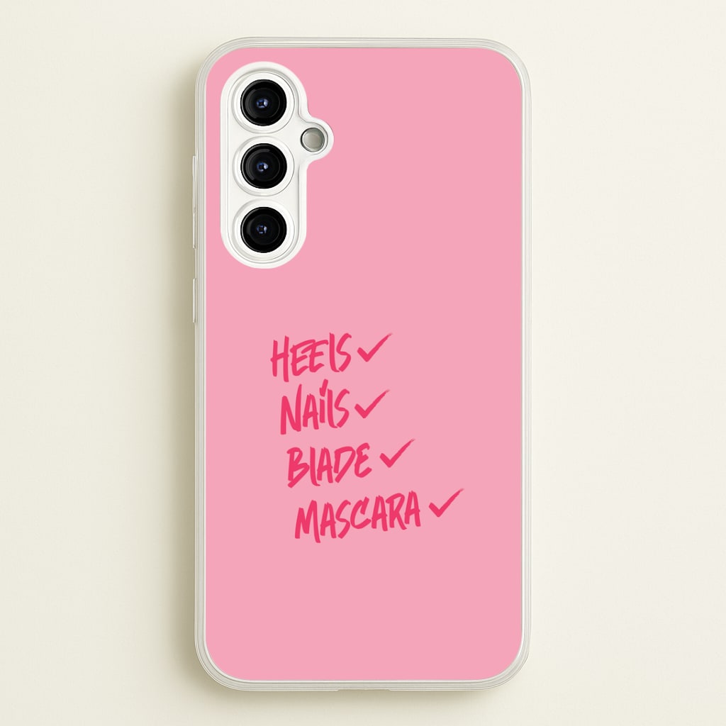 Heels, Nails, Blade, Mascara Galaxy A54 Case