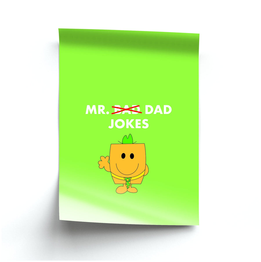 Mr Dad Jokes - Personalised Father's Day Poster