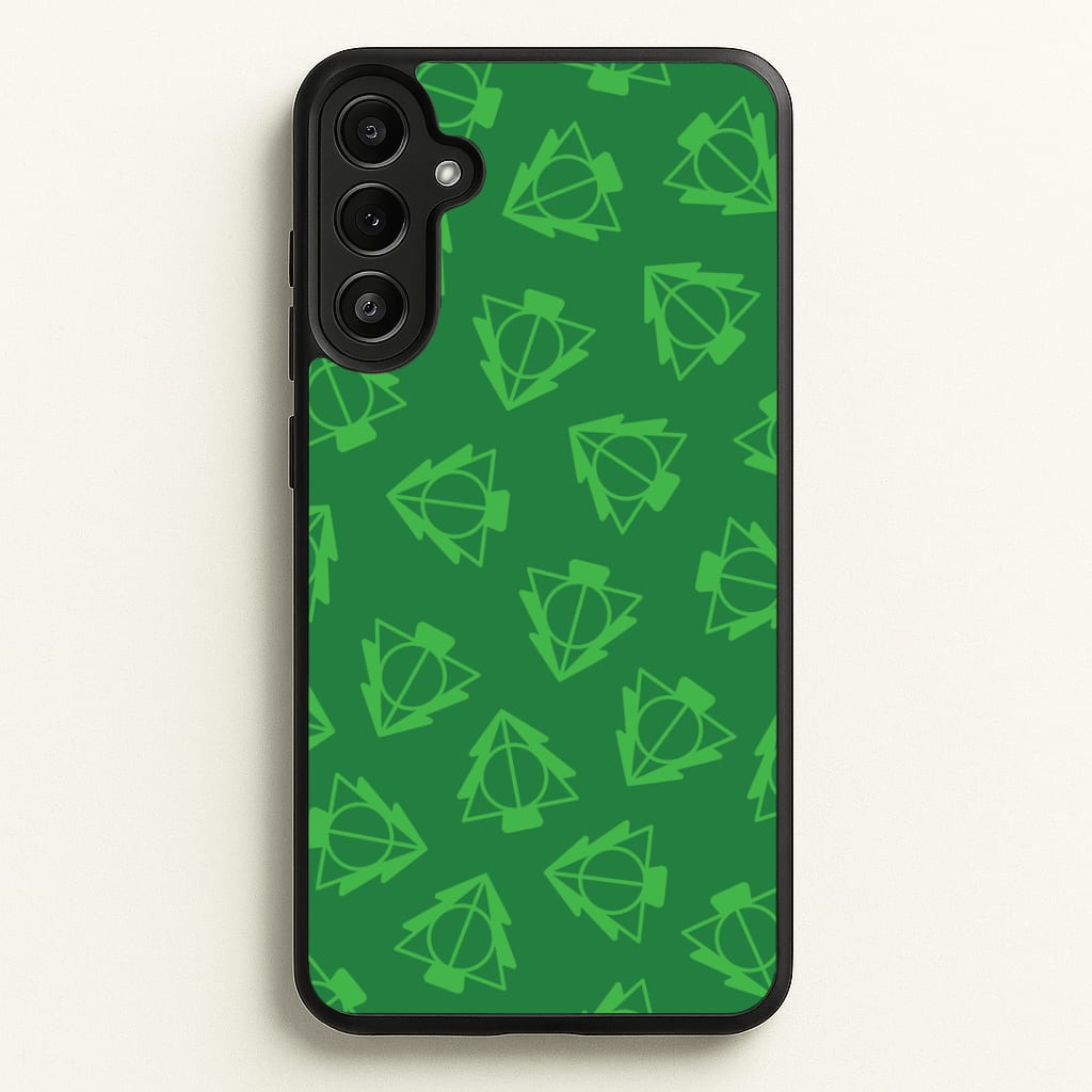 Christmas Tree Wizard Icon Pattern Galaxy A36 Case