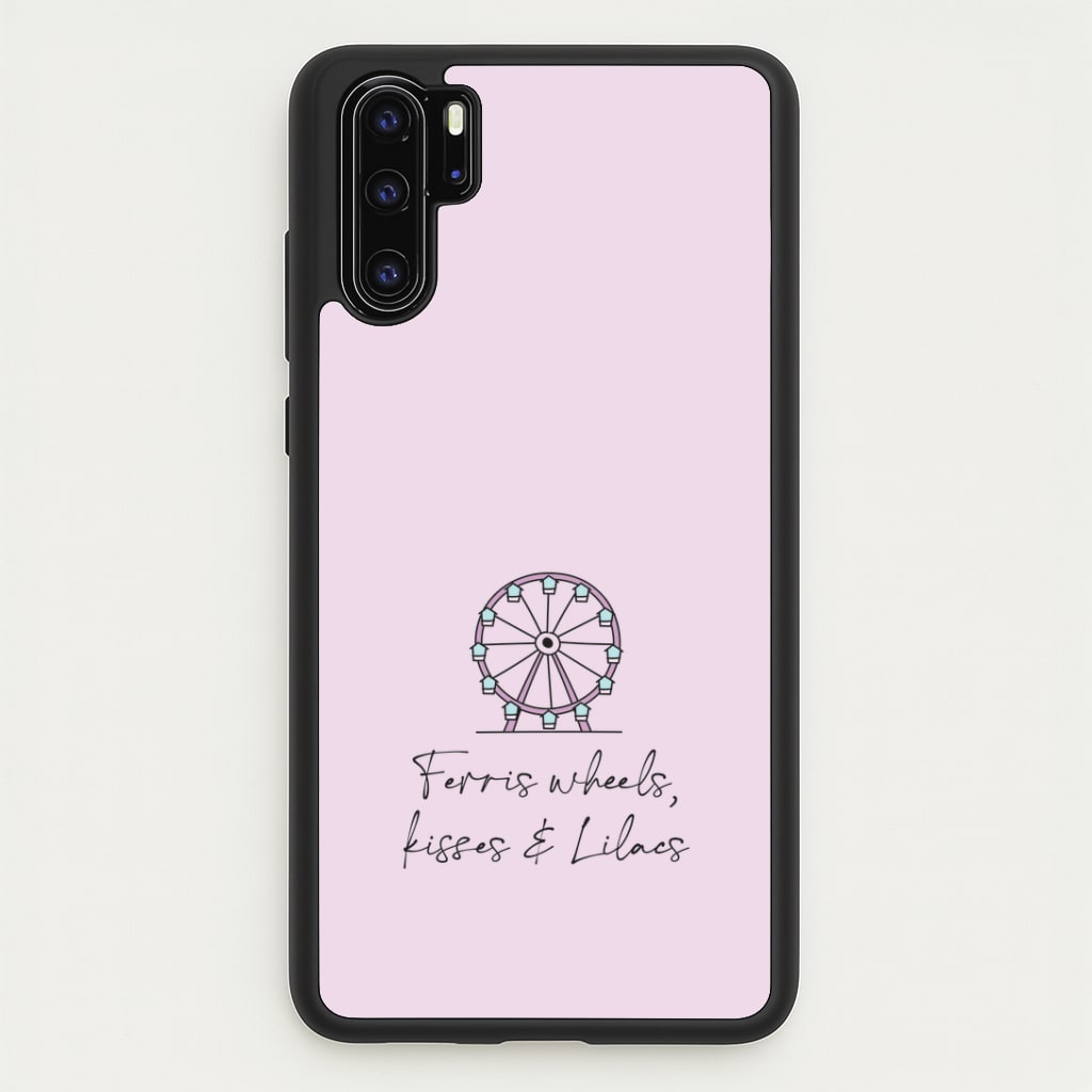 Ferris Wheels, Kisses & Lilacs Huawei P30 Pro Case