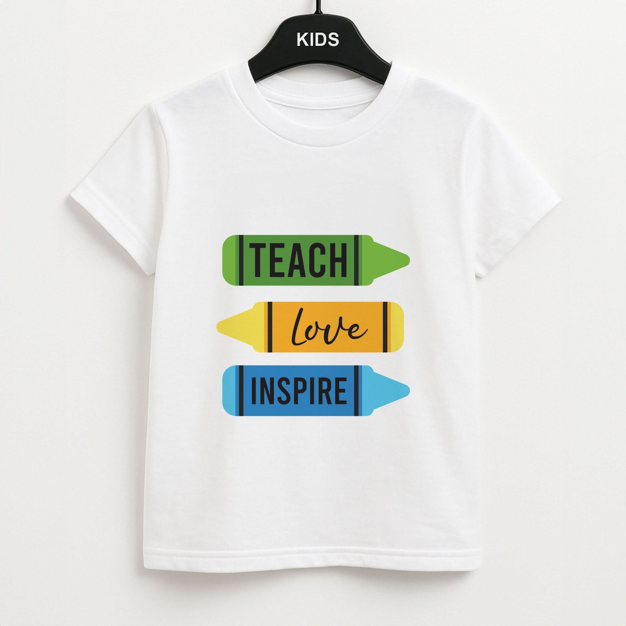 Teach, Love, Inspire Kids Unisex T-Shirt
