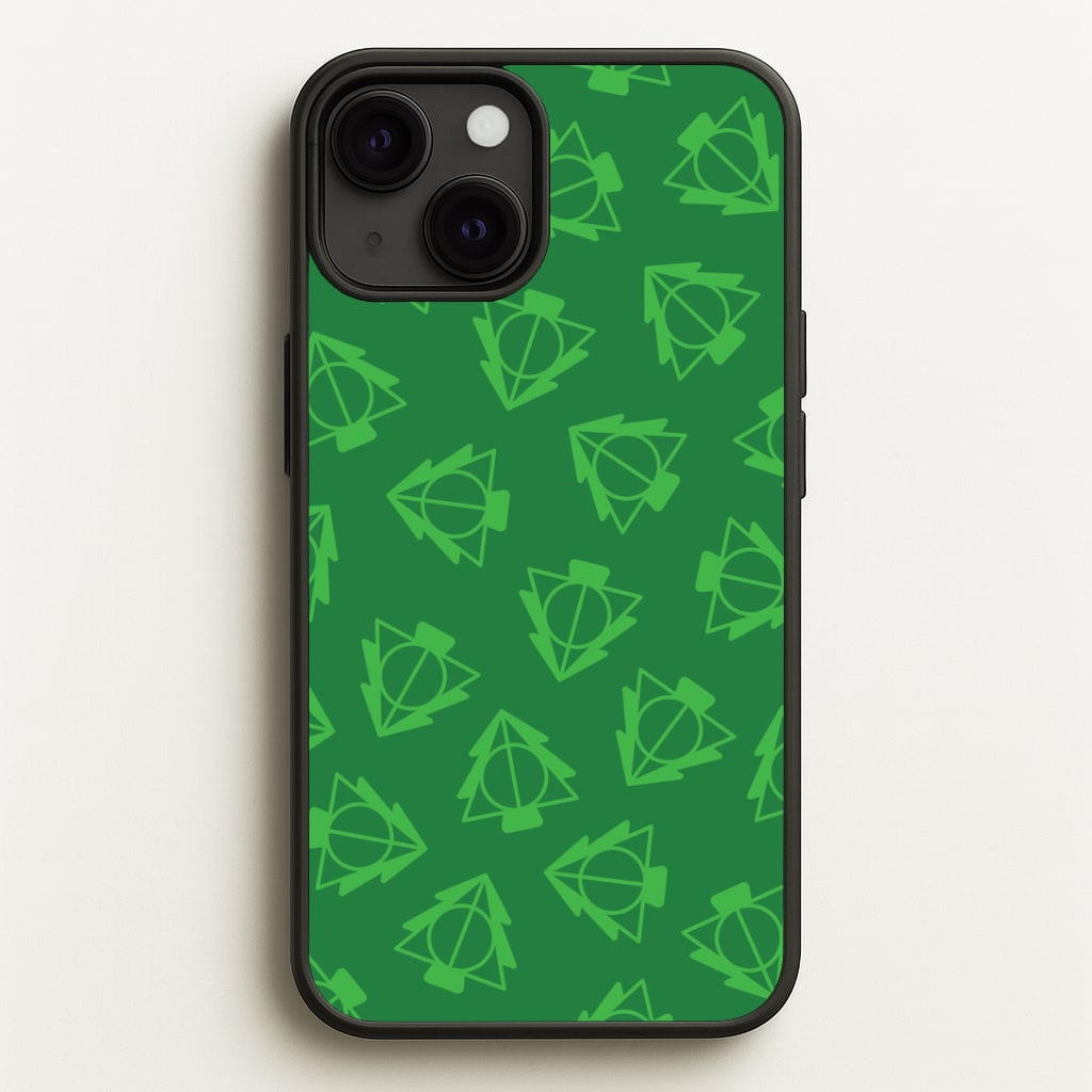 Christmas Tree Wizard Icon Pattern iPhone 13 Case