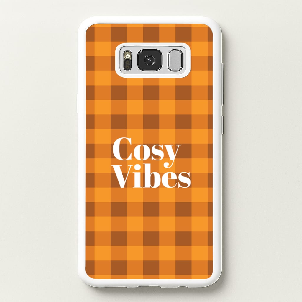 Checkered Cosy Vibes Galaxy S8 Plus Case
