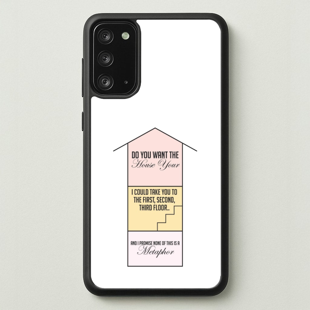Do You Want The Tour Lyrics Galaxy Note 20 Case